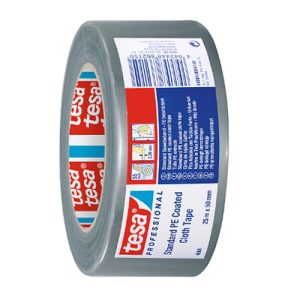 CLOTH TAPE 55 MESH MATT SILVER