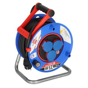 Garant Bretec IP44 Commercial Construction Site Cable Reel 25m