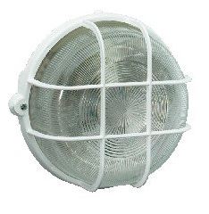 Coloured Round Lamp IP44 100W White