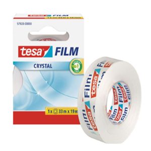 TAPE CRYSTAL, 33m x19 mm, HANGING FOLDING BOX/ ORDER QTY 60