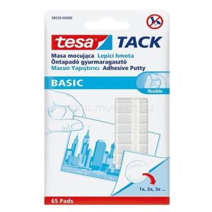 TESA TACK ADHESIVE PUTTY, WHITE