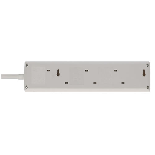 Extension Lead 4-Way Individually Switchable - Image 3