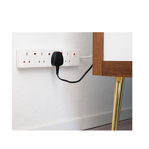 Extension Lead 4-Way Individually Switchable - Image 2