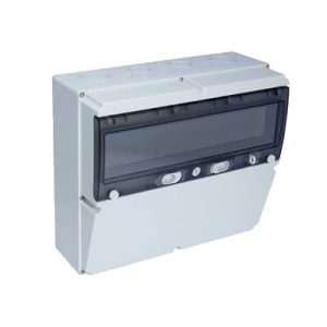 360X300 EMPTY COMBINATION BOX (1X18 FUSE MODULE)
